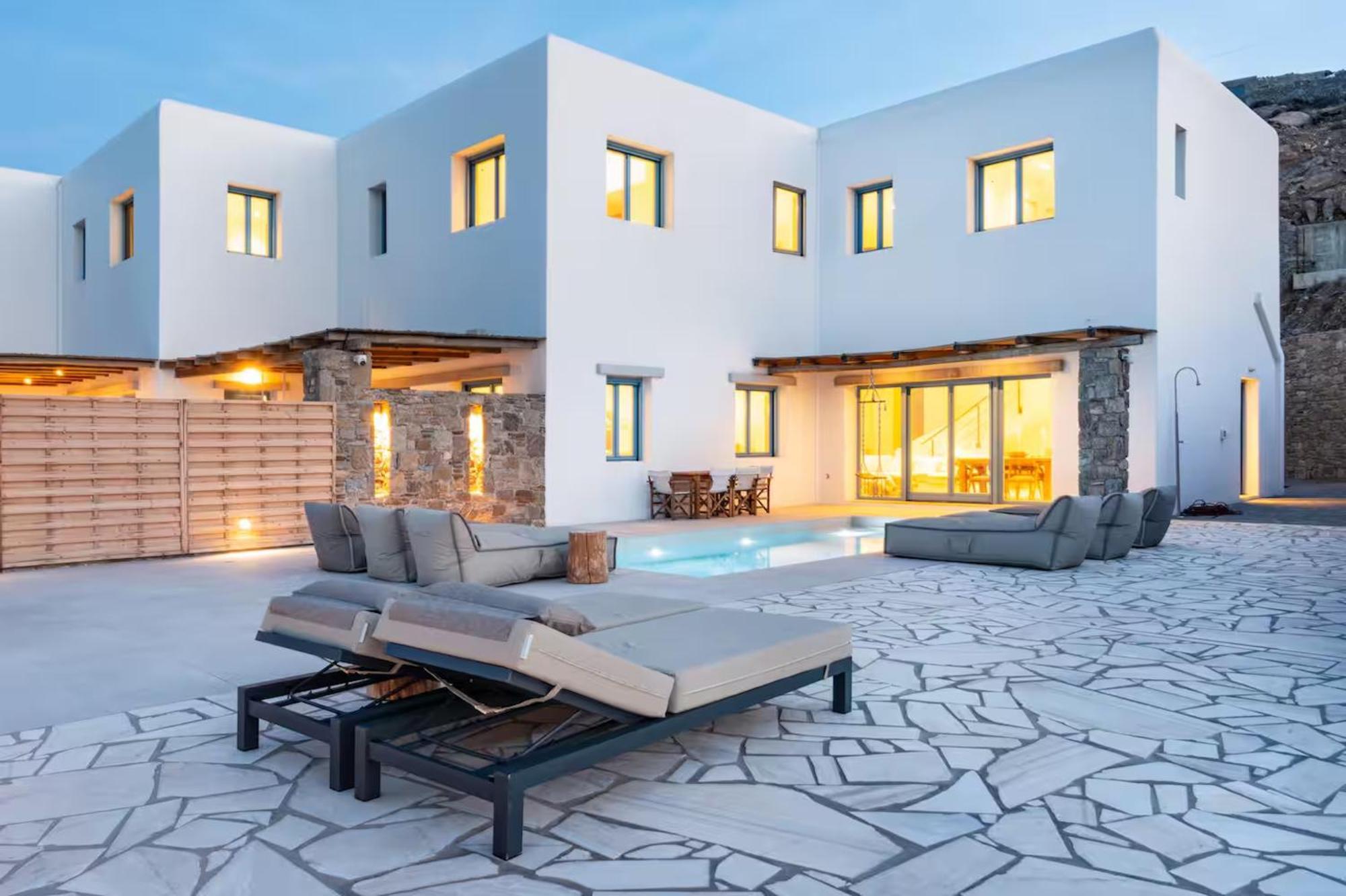 Villa Myko Three - Mg Villa Mykonos Ornos  Exterior photo
